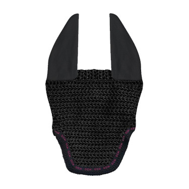 Kurze GEM Mesh-Mütze Schwarz / Rosa