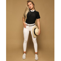 Gürtel GEM Zaza Silberfarben Grau