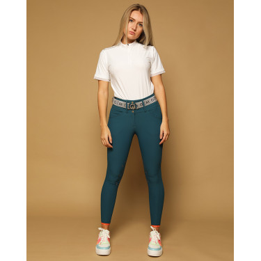 Gürtel GEM Zaza Silberfarben Grau