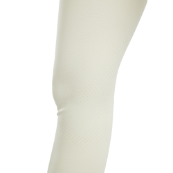 Montar MoZida Reithose Refined mit Crystal Gun Metal Kniegrip Damen Hellgrau