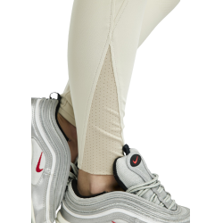 Montar MoZida Refined Reithose mit Crystal Gun Metal Vollbesatz Damen Hellgrau