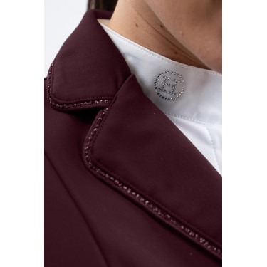 Turnierjacke Harcour Oria Aubergine Bordeaux