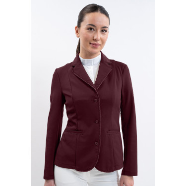 Turnierjacke Harcour Oria Aubergine Bordeaux