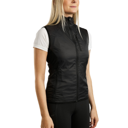 Ärmellose leichte Weste MoRegina Foil-Logo Damen