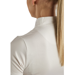 Wettkampf-Poloshirt Montar MoViolet Crystal Gun Metal Damen Weiß Weiß Wettkampf-Poloshirt Montar MoViolet Crystal Gun Metal Damen Weiß Weiß