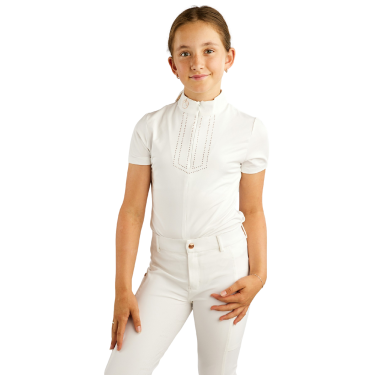 Turnierpolo Montar MoViolet Junior Kristall Roségold Turnierpolo Montar MoViolet Junior Kristall Roségold