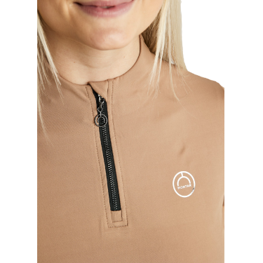 Montar MoStar Trainingspolo mit kurzen Ärmeln und Mesh-Einsätzen für Damen Montar MoStar Trainingspolo mit kurzen Ärmeln und Mesh-Einsätzen für Damen