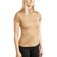 Kurzärmliges Trainings-T-Shirt Montar MoElaine mit gelasertem Logo für Damen Weiß Weiß Kurzärmliges Trainings-T-Shirt Montar MoElaine mit gelasertem Logo für Damen Weiß Weiß