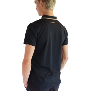 Kurzärmliges Poloshirt Montar MoDrake mit kontrastierendem Kragen und Logo für Herren Kurzärmliges Poloshirt Montar MoDrake mit kontrastierendem Kragen und Logo für Herren