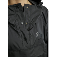 Langer Regenmantel Montar MoRianne Logo schwarz