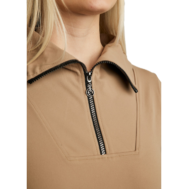 Polo Reitshirt MoRachel Quarter Zip Damen Polo Reitshirt MoRachel Quarter Zip Damen