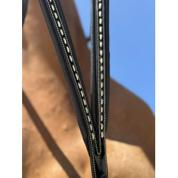 Martingalschlaufe Pénélope Punktsteppung Schwarz