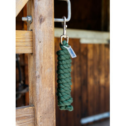 LeMieux Longe aus Polybaumwolle Jägergrün Gr&amp;amp;amp;uuml;n