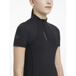 Base Layer LeMieux Young Rider Klassisch Kurzarm Schwarz