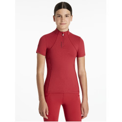 Base Layer LeMieux Young Rider Klassisch Kurzarm Chilli Rot Base Layer LeMieux Young Rider Klassisch Kurzarm Chilli Rot