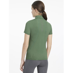 Base Layer LeMieux Young Rider Klassisch Kurzarm Jägergrün Gr&amp;amp;amp;uuml;n