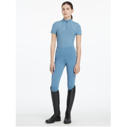 Base Layer LeMieux Young Rider Klassisch Kurzarm Eisblau