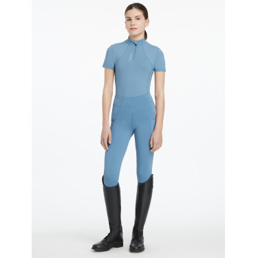 Base Layer LeMieux Young Rider Klassisch Kurzarm Eisblau