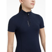 Base Layer LeMieux Young Rider Klassisch Kurzarm Schwarz