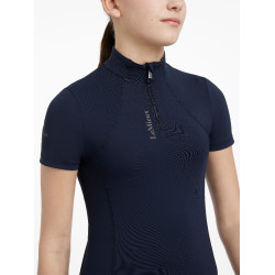 Base Layer LeMieux Young Rider Klassisch Kurzarm Marine Marineblau