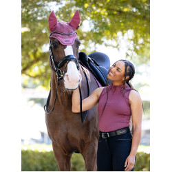 LeMieux Akustik-Fliegenhaube Essence Rosenholz Rosa LeMieux Akustik-Fliegenhaube Essence Rosenholz Rosa