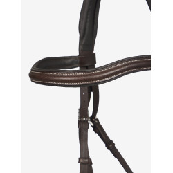 Genickriemen mit geteiltem Nasenriemen Arika LeMieux Braun Genickriemen mit geteiltem Nasenriemen Arika LeMieux Braun