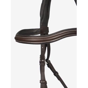 Genickriemen mit geteiltem Nasenriemen Arika LeMieux Braun Genickriemen mit geteiltem Nasenriemen Arika LeMieux Braun