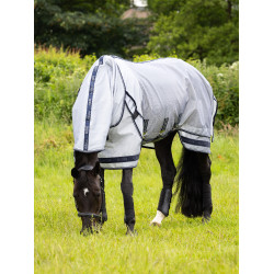 Fliegendecke Kudos LeMieux AeroGuard Grau / Marine