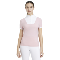 LeMieux Turnierbluse Sophia mit kurzen Ärmeln und Plissee