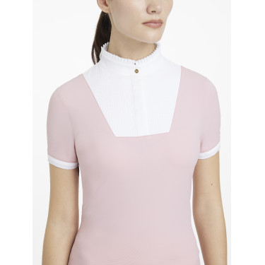 LeMieux Turnierbluse Sophia mit kurzen Ärmeln und Plissee LeMieux Turnierbluse Sophia mit kurzen Ärmeln und Plissee
