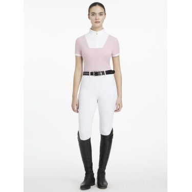 LeMieux Turnierbluse Sophia mit kurzen Ärmeln und Plissee LeMieux Turnierbluse Sophia mit kurzen Ärmeln und Plissee