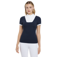 Turniershirt LeMieux Sophia kurzärmelig Marine Marineblau Turniershirt LeMieux Sophia kurzärmelig Marine Marineblau