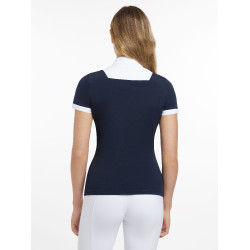 Turniershirt LeMieux Sophia kurzärmelig Marine Marineblau Turniershirt LeMieux Sophia kurzärmelig Marine Marineblau