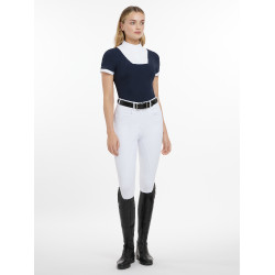 Turniershirt LeMieux Sophia kurzärmelig Marine Marineblau Turniershirt LeMieux Sophia kurzärmelig Marine Marineblau