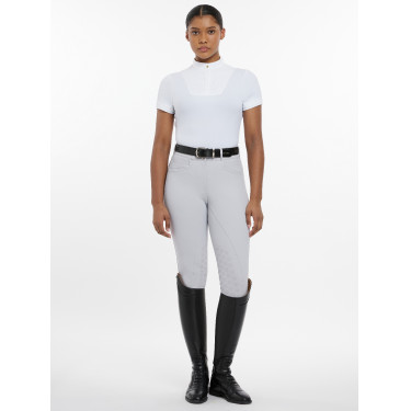 Turniershirt LeMieux Sophia kurzärmelig Weiß Wei&szlig;