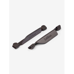 Oeillères de bridon LeMieux en cuir Braun