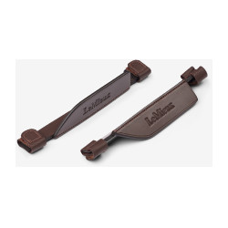 Oeillères de bridon LeMieux en cuir Havanna Braun