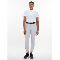 Pantalon d'équitation à basanes silicone Imogen Hellgrau Pantalon d'équitation à basanes silicone Imogen Hellgrau