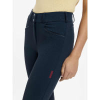 Pantalon d'équitation à basanes silicone Imogen Marine Marineblau