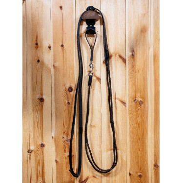 Rênes allemandes LeMieux en cuir Braun