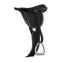 Selle de CSO avec sangle bavette LeMieux Toy Pony Schwarz Selle de CSO avec sangle bavette LeMieux Toy Pony Schwarz