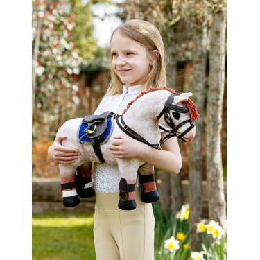 Selle de CSO avec sangle bavette LeMieux Toy Pony Braun