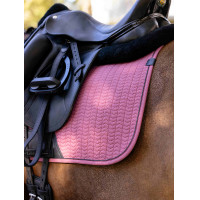 Tapis de dressage LeMieux Essence Square Rosenholz Rosa