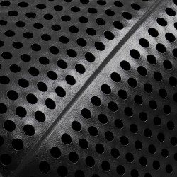 Acavallo Classic Gel Stoßdämpfer mit Lammfell Schwarz / braune Wolle