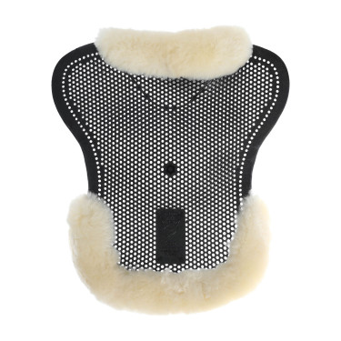 Stoßdämpfer Acavallo Just Gel Lammfell Schwarz / Natur-Lammfell