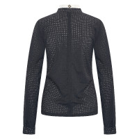 Wettkampf-Poloshirt Mesh Imperial Riding Grandprix Langarm Damen Weiß Wei&szlig;