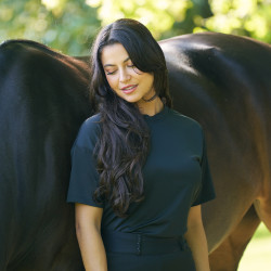 Imperial Riding Horse Angel Damen-T-Shirt Schwarz