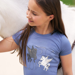 T-Shirt Imperial Riding Star Sky Kinder Mondstein Orange