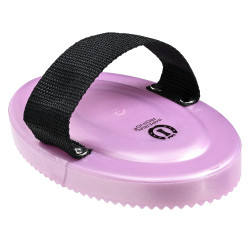 PVC-Striegel mit Griff Imperial Riding Metallisierte Ballerina Lila PVC-Striegel mit Griff Imperial Riding Metallisierte Ballerina Lila