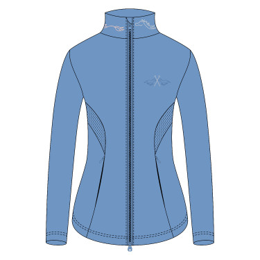 Kinderjacke HV Polo Lilian Hellblau